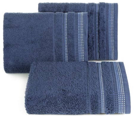 Ręcznik Pola granatowy 70x140