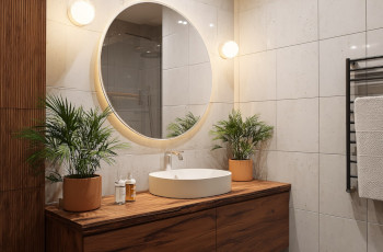 Jakie lustro do małej łazienki wybrać? Kształt i oświetlenie