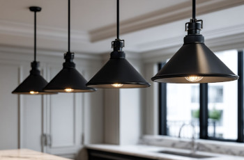 Jak dobrać lampy do salonu z aneksem kuchennym?