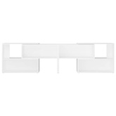 vidaXL Szafka pod TV, biała, 149x30x52 cm, materiał drewnopochodny