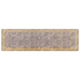 Chodnik dywanowy MARSA Szary 100 x 350 cm Poliester i PVC