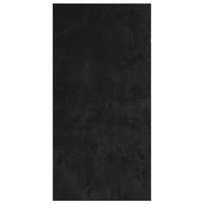vidaXL Dywan HUARTE z krótkim włosiem, czarny, 100x200 cm