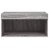 vidaXL Szafka pod TV, z LED, kolor szary dąb sonoma, 60x30x30 cm