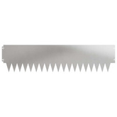 Krawężnik do trawnika 20 szt. 103 x 25 cm Stal srebrny