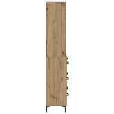 Highboard Dąb rzemieślniczy 69,5 x 34 x 180 cm