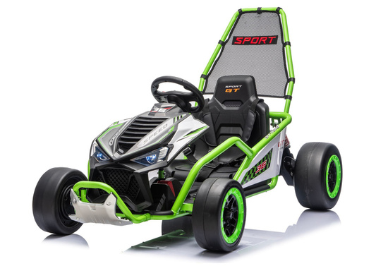 Pojazd Na Akumulator DM-107 24V7 DRIFT Cichy Silnik Zielony