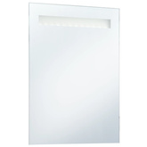 vidaXL Ścienne lustro łazienkowe z LED, 60 x 80 cm