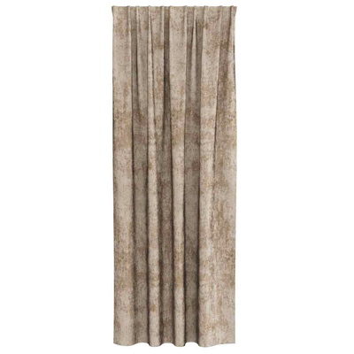 Zasłony z weluru 2 pcs szampański 245 x 140 cm Aksamit