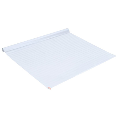 vidaXL Folie okienne, 4 szt., matowe, wzór rolety, PVC model standard