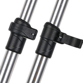 Drążki podporowe do zadaszenia Bimini, 2 szt., aluminium