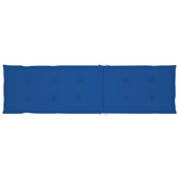 vidaXL Leżak tarasowy z podnóżkiem i poduszką, lite drewno akacjowe