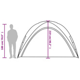 vidaXL Namiot imprezowy, niebieski, wodoszczelny model standard