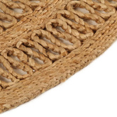 vidaXL Ręcznie pleciony dywan z juty, 90 cm, okrągły
