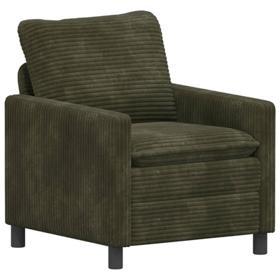 Sofa zielony 76 x 81 x 87,5 cm Poliester