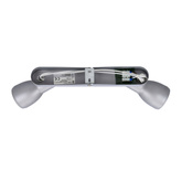 Lampa ścienna sufitowa listwa srebrna 2x40W Picardo 92-44211