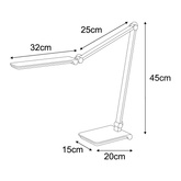 Lampka biurkowa K-BL1121 CZARNY z serii RICO