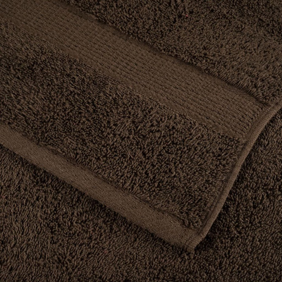 Ręczniki premium, SOLUND, 4 szt., brązowe, 100x150 cm, 600 g/m?