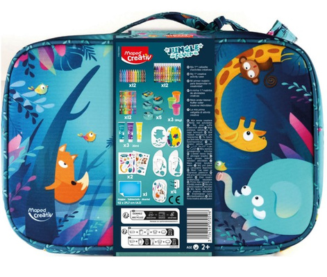 Walizeczka Jungle Fever z akcesoriami plastycznymi