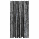 Zasłony z weluru z zasłonami 2 pcs Szary 140 x 140 cm Aksamit