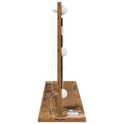Lustro toaletowe Prostokątny Stare drewno 80 x 45 x 18 cm