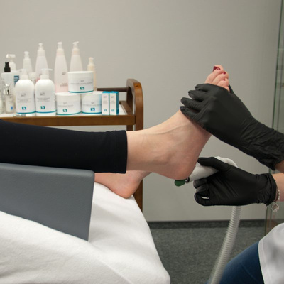 Podnóżek do pedicure Activ Podo czarny  131959