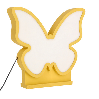 BUTTERFLY  lampka stołowa dla dziecka LED IQ KIDS złoty