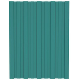 Panel dachowy 36 pcs zielony 60 x 45 cm Stal galwanizowana
