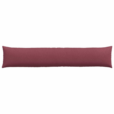 Poduszki na sofę 2 pcs Czerwone wino 200 x 40 cm tkanina