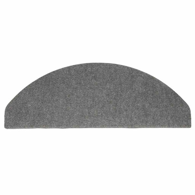 Samoprzylepne nakładki na schody, 10 szt., szare, 65x22,5x3,5cm