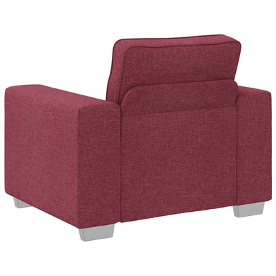 Fotel Czerwone wino 100 cm tkanina