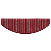 Samoprzylepne maty na schody 15 pcs Czerwony 65 x 21 x 4 cm
