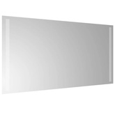 vidaXL Lustro łazienkowe z LED, 80x40 cm