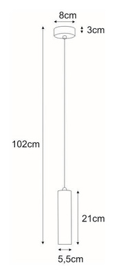 Lampa wisząca K-4435 z serii DOPIK KAJA