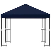 Altana 3 x 3 m niebieski Poliester i Stal 190 gsm
