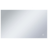vidaXL Lustro łazienkowe z LED i czujnikiem dotykowym, 100x60 cm