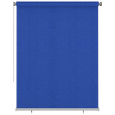 vidaXL Roleta zewnętrzna, 180x230 cm, niebieska, HDPE