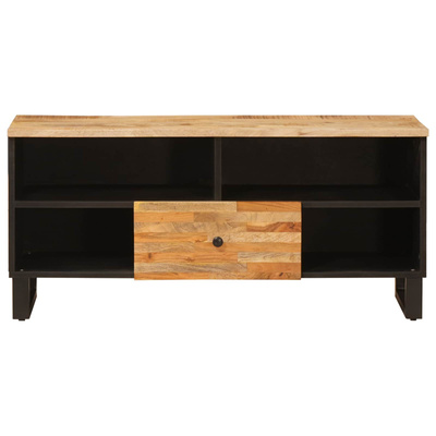 Szafka pod telewizor Brązowy 100 x 33 x 46 cm Drewno z mango