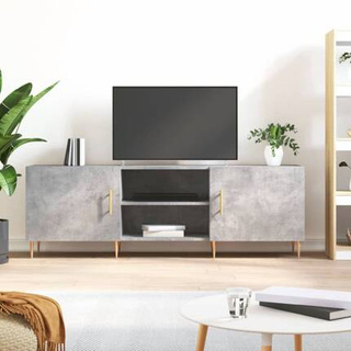 vidaXL Szafka pod TV, szarość betonu, 150x30x50 cm wariant 4