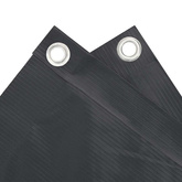Osłona balkonowa, antracytowa, 400x120 cm, PVC