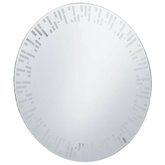 vidaXL Lustro łazienkowe z LED, 80 cm