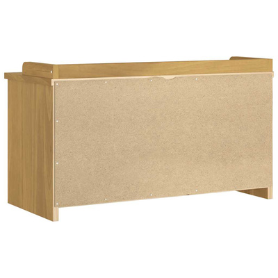 Ławka do przedpokoju "SANDNES" 87x40x50 cm lite drewno sosnowe