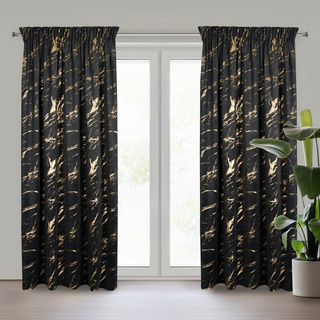 Zasłona Molly czarna 140x270