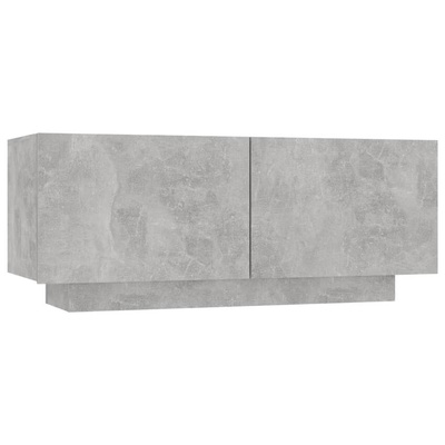 vidaXL Szafka pod TV, szarość betonu, 100x35x40 cm wariant 4
