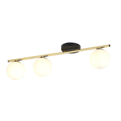 Lampa sufitowa  MONZA 3 BL OPAL