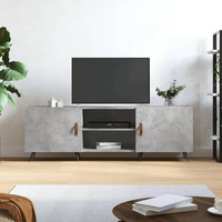 vidaXL Szafka pod TV, szarość betonu, 150x30x50 cm wariant 6