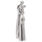 Rzeźba Srebrny 10 x 16 x 49 cm Aluminium