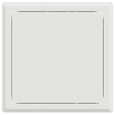 Panel dostępu 2 szt. Biały 23 x 23 x 3 cm Stal