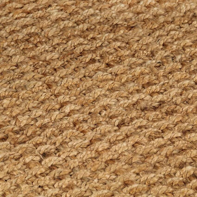 vidaXL Dywan prostokątny, naturalny, 160x230 cm, jutowy model standard