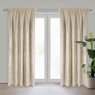 Zasłona Renia jasnobeżowa 140x270