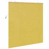 Roleta żółty 150 x 160 cm Bambus